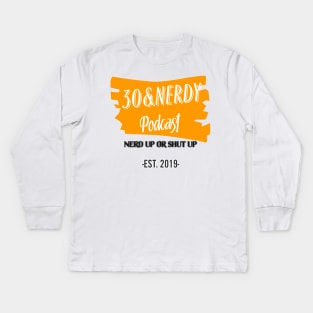 Established (Orange) Kids Long Sleeve T-Shirt